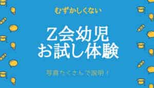 【率直レビュー】Z会幼児コースのお試し教材は入手しないと損?キャンペーンは?