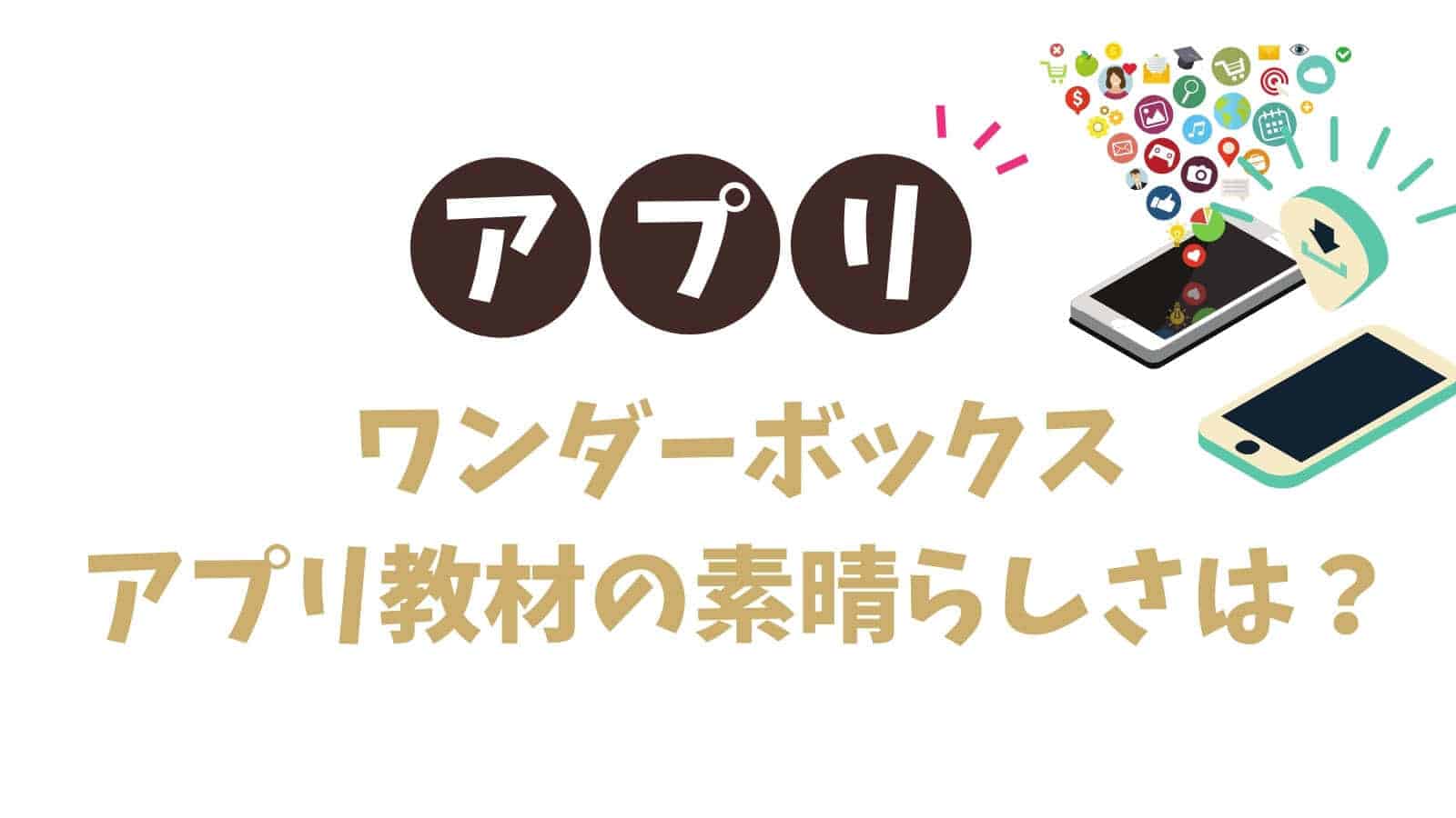 思考力 想像力が伸びる ワンダーボックスのアプリの内容を動画交えて解説 おうち教材の森